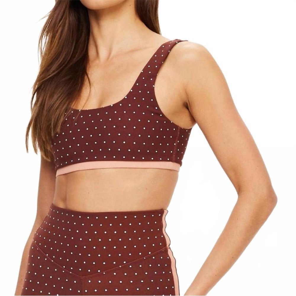 THE UPSIDE maho harlow bra in polka dots Size 8